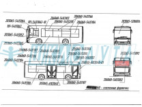 Маз 206, 226, 215 заднее / троллейбус МАЗ 203Т заднее