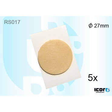 VW / MERCEDES клейкие пластины под ДД, 5 шт