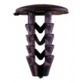 Клипсы универсальные черные, упаковка 10 шт.