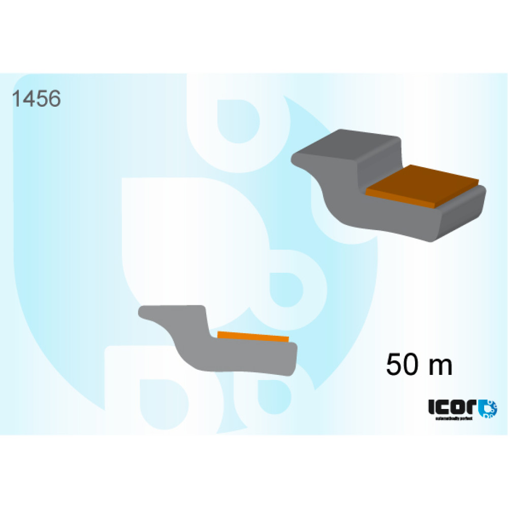 ПРОФИЛЬ САМОКЛЕЮЩИЙСЯ УНИВЕРСАЛЬНЫЙ (ЛЕПЕСТОК), бухта 50 М