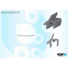 AUDI A4 B5 4LIM,5KOM -верхний молдинг