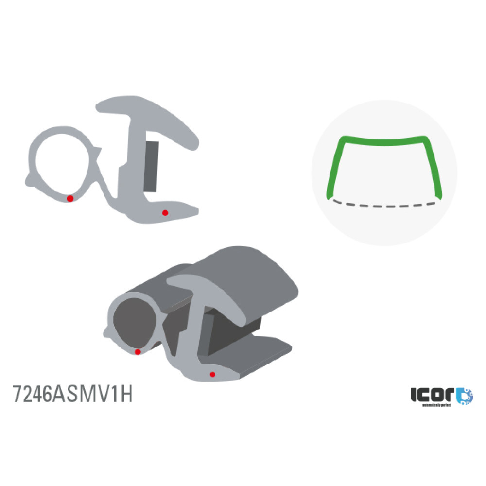 RENAULT KANGOO I 2VAN,4VAN GU - non-elastic frame