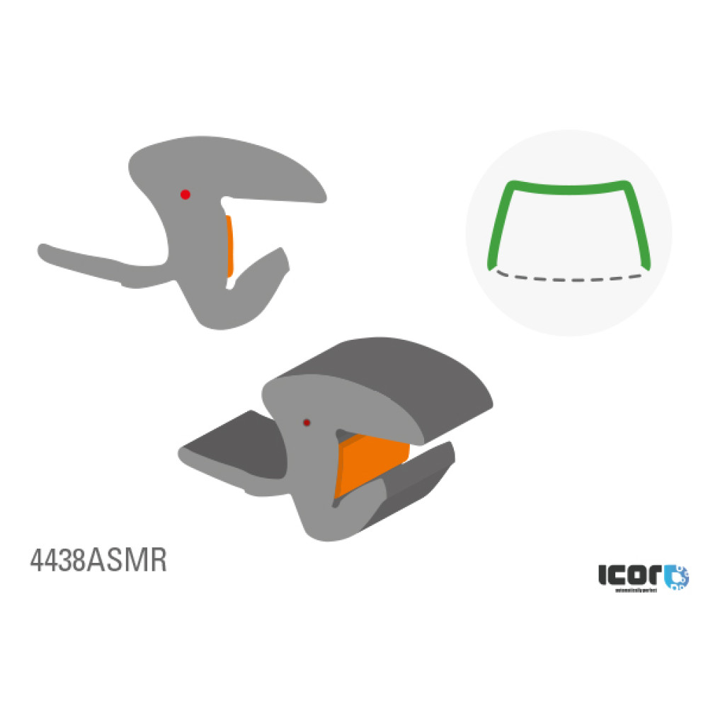 KIA SPORTAGE III 5RGR GU - mould. 3/4