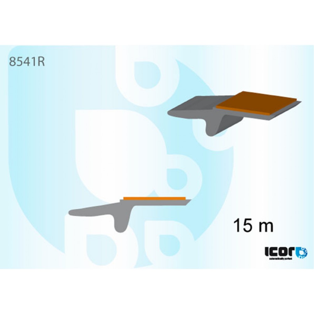 VOLKSWAGEN, резиновый профиль универсальный, бухта 15 М