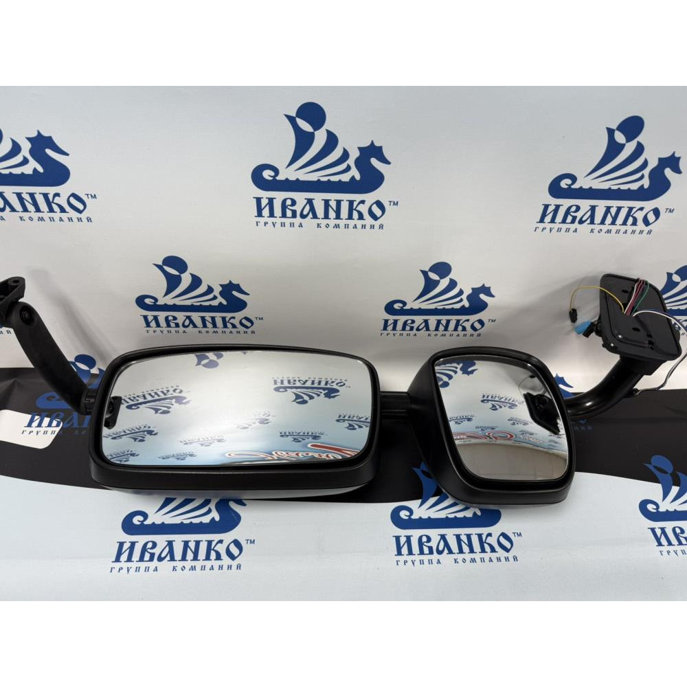 ЗЕРКАЛО ДВОЙНОЕ ЛЕВОЕ В СБОРЕ НА КРОНШТЕЙНЕ DAF CF65/75/85/XF95/105, 2005-2013 , XF 2002>