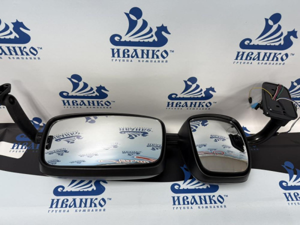 ЗЕРКАЛО ДВОЙНОЕ ЛЕВОЕ В СБОРЕ НА КРОНШТЕЙНЕ DAF CF65/75/85/XF95/105, 2005-2013 , XF 2002&gt;