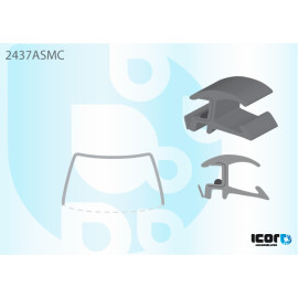 BMW 3-SERIES E46 2CPE МОЛДИНГ 3/4