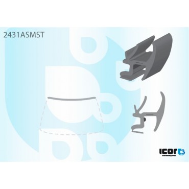 BMW 3 E36 верхний молдинг для WS