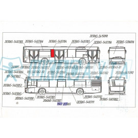 МАЗ 203 боковое правое