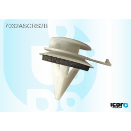 LAND ROVER DISCOVERY -белая клипса для WS, 1 шт 7036