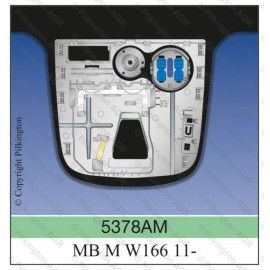MERCEDES M-CLASS W166 5RGR