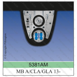 MERCEDES A-CLASS W176 3T,5T/ CLA-CLASS C117/X117 4CPE, 5KOM / GLA-CLASS X156 5RGR