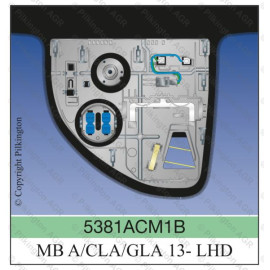 MERCEDES A-CLASS W176 3T,5T/ CLA-CLASS C117/X117 4CPE, 5KOM / GLA-CLASS X156 5RGR