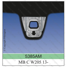 MERCEDES C-CLASS W205 4LIM,5KOM