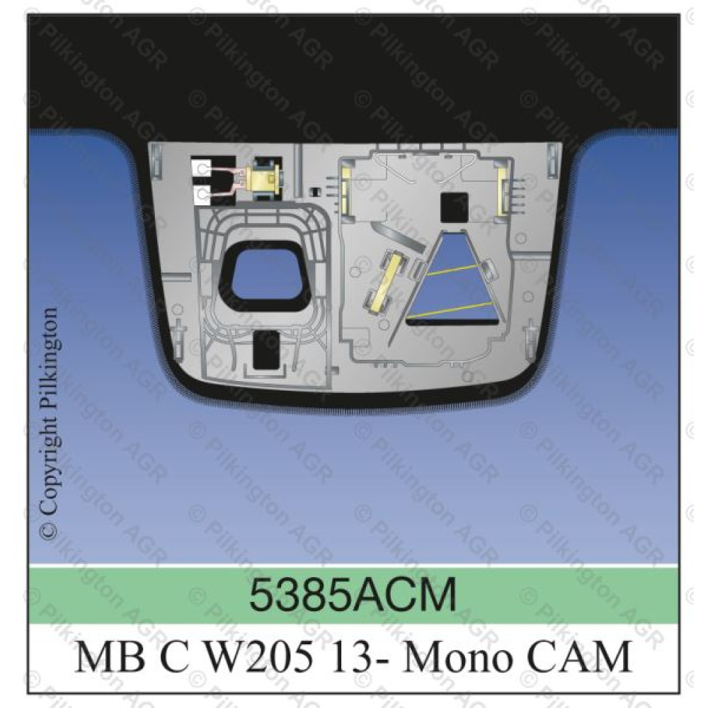 MERCEDES C-CLASS W205 4LIM,5KOM