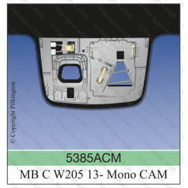 MERCEDES C-CLASS W205 4LIM,5KOM
