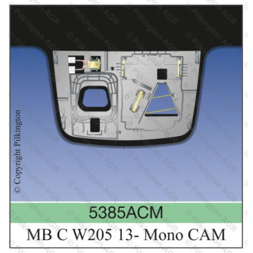 MERCEDES C-CLASS W205 4LIM,5KOM