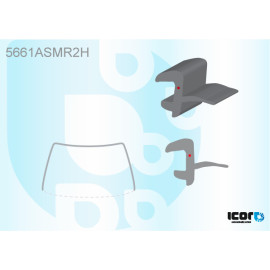 MITSUBISHI PAJERO III / SHOGUN 3RGR,5RGR GU - МОЛДИНГ 3/4