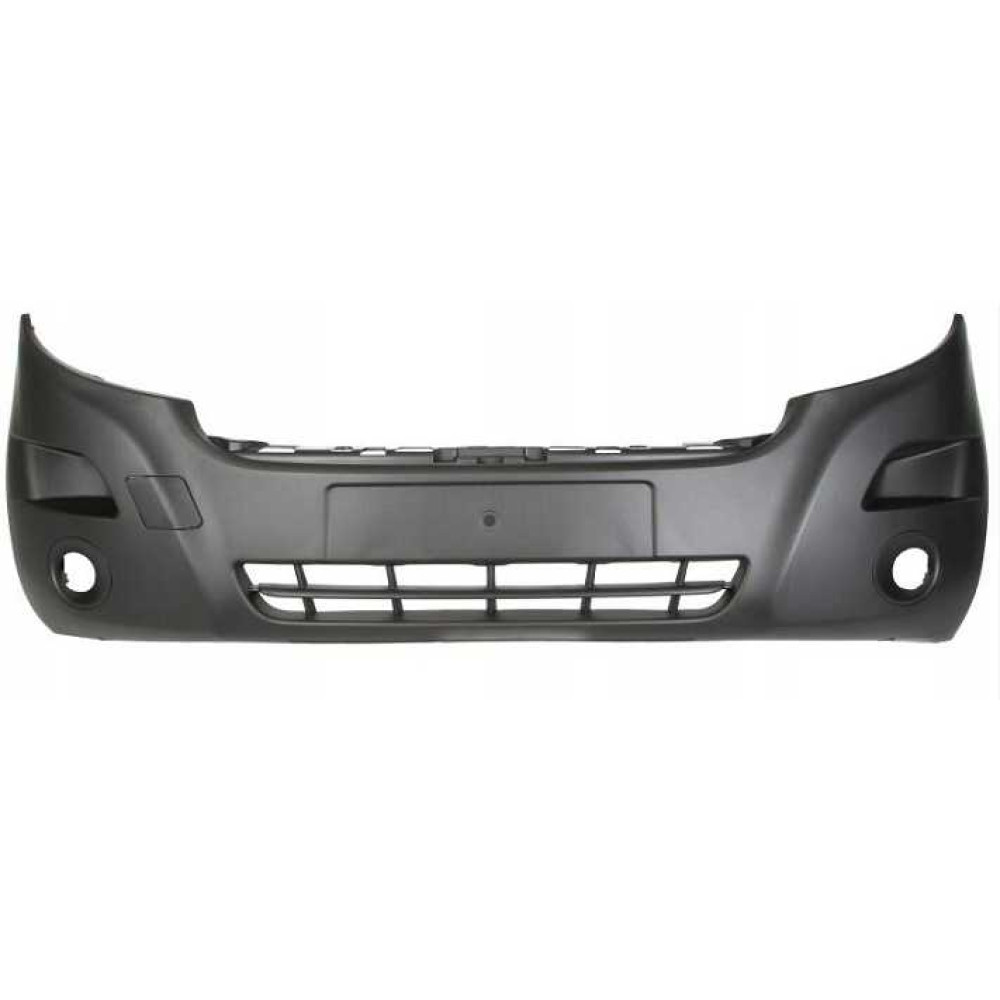 БАМПЕР ПЕРЕДНИЙ RENAULT MASTER 2006-2019(С ОТВЕРСТИЯМИ ПОД П/Т ФАРЫ)