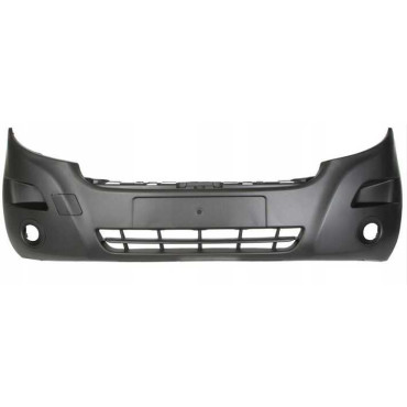 БАМПЕР ПЕРЕДНИЙ RENAULT MASTER 2006-2019(С ОТВЕРСТИЯМИ ПОД П/Т ФАРЫ)